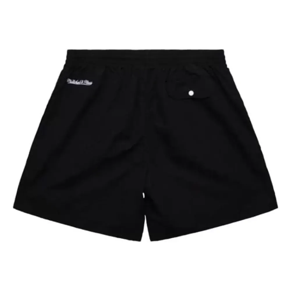 Apparel Mitchell & Ness Shorts-Team Essentials Nylon Shorts Oakland Raiders