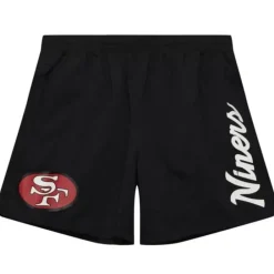 Apparel Mitchell & Ness Shorts-Team Essentials Nylon Shorts San Francisco 49Ers