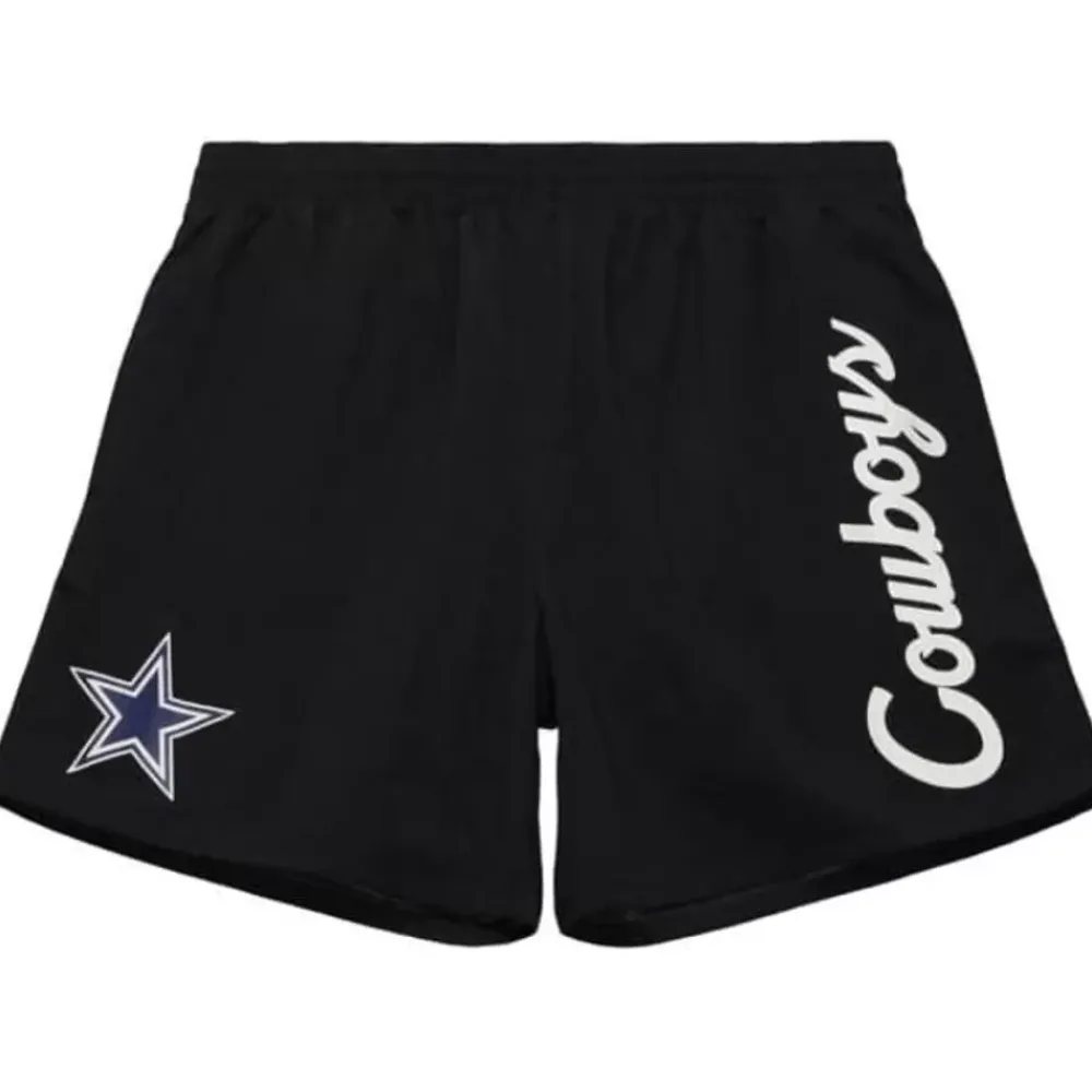 Apparel Mitchell & Ness Shorts-Team Essentials Nylon Shorts Dallas Cowboys