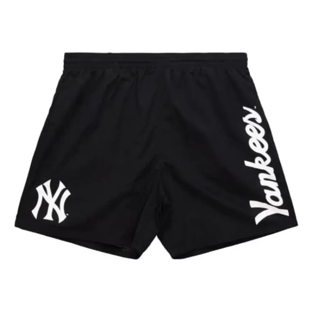 Apparel Mitchell & Ness Shorts-Team Essentials Nylon Shorts New York Yankees