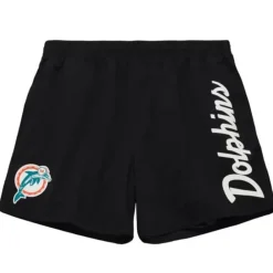 Apparel Mitchell & Ness Shorts-Team Essentials Nylon Shorts Miami Dolphins