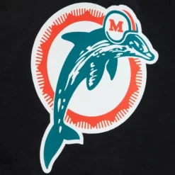 Apparel Mitchell & Ness Shorts-Team Essentials Nylon Shorts Miami Dolphins