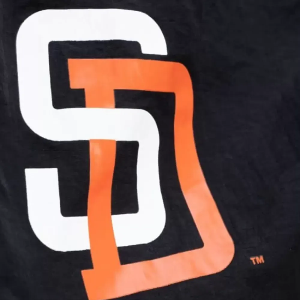 Apparel Mitchell & Ness Shorts-Team Essentials Nylon Shorts San Diego Padres