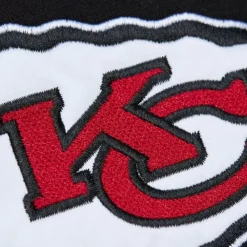 Apparel Mitchell & Ness Hoodies & Sweatshirts-Team First Satin Fleece Crew Kansas City Chiefs