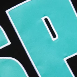 Apparel Mitchell & Ness Hoodies & Sweatshirts-Team First Satin Fleece Crew San Antonio Spurs