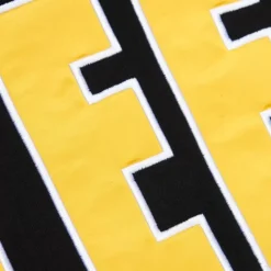 Apparel Mitchell & Ness Hoodies & Sweatshirts-Team First Satin Fleece Crew Pittsburgh Steelers