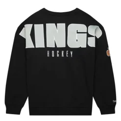 Apparel Mitchell & Ness Hoodies & Sweatshirts-Team First Satin Fleece Crew Los Angeles Kings