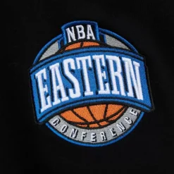 Apparel Mitchell & Ness Hoodies & Sweatshirts-Team First Satin Fleece Crew Philadelphia 76Ers