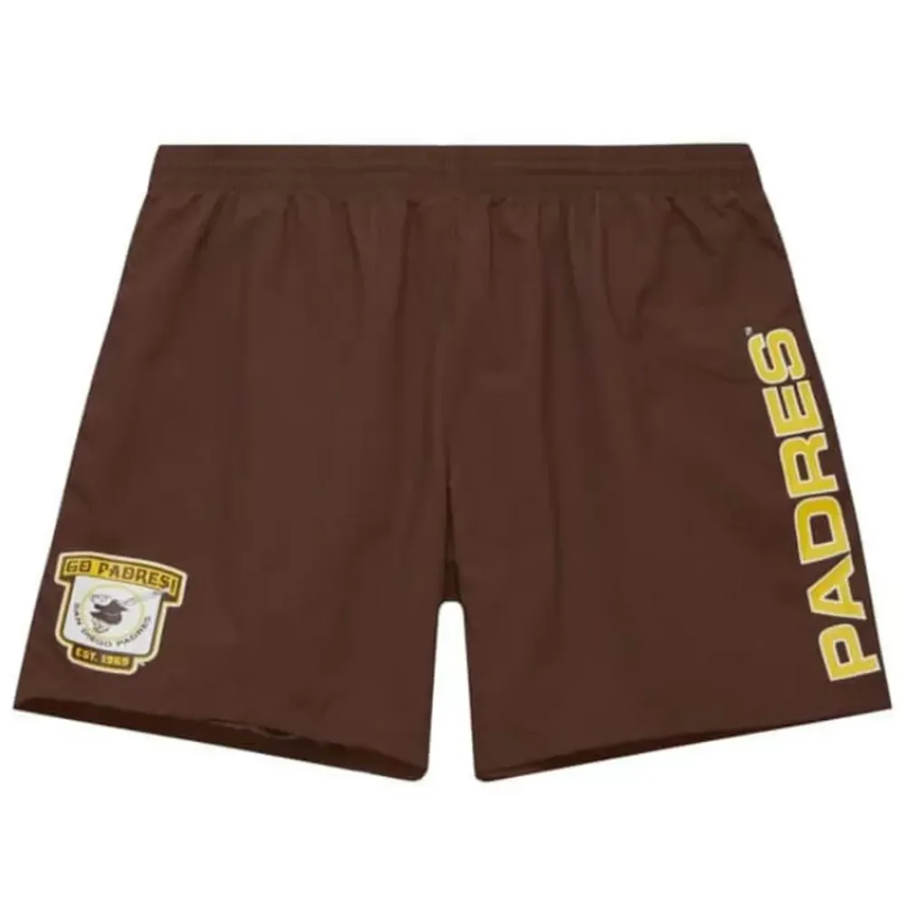 Apparel Mitchell & Ness Shorts-Team Heritage Woven Short San Diego Padres