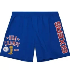 Apparel Mitchell & Ness Shorts-Team Heritage Woven Short Philadelphia 76Ers