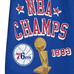 Apparel Mitchell & Ness Shorts-Team Heritage Woven Short Philadelphia 76Ers