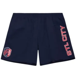 Apparel Mitchell & Ness Shorts-Team Heritage Woven Short St. Louis City Sc