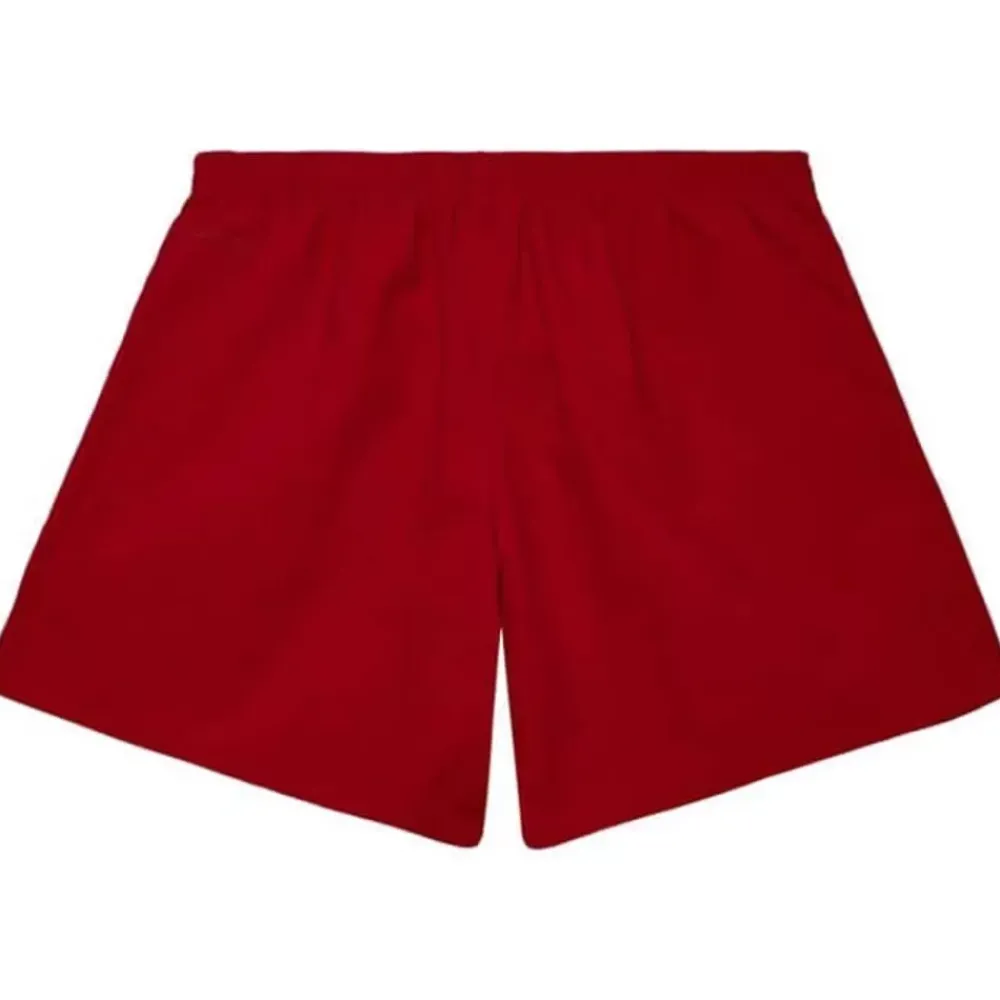 Apparel Mitchell & Ness Shorts-Team Heritage Woven Short Atlanta Hawks