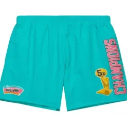 Apparel Mitchell & Ness Shorts-Team Heritage Woven Short San Antonio Spurs