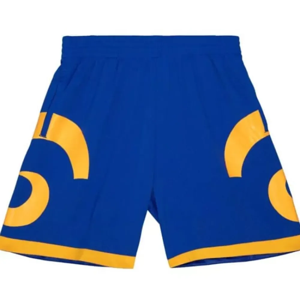Apparel Mitchell & Ness Shorts-Team Id Mesh Shorts Los Angeles Rams