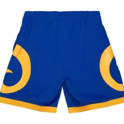 Apparel Mitchell & Ness Shorts-Team Id Mesh Shorts Los Angeles Rams