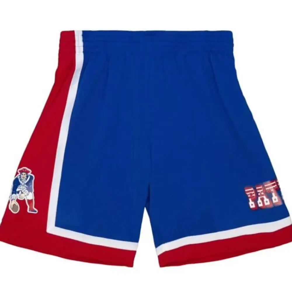 Apparel Mitchell & Ness Shorts-Team Id Mesh Shorts New England Patriots