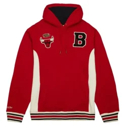 Apparel Mitchell & Ness Hoodies & Sweatshirts-Team Legacy French Terry Hoodie Chicago Bulls
