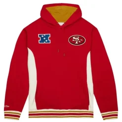 Apparel Mitchell & Ness Hoodies & Sweatshirts-Team Legacy French Terry Hoodie San Francisco 49Ers