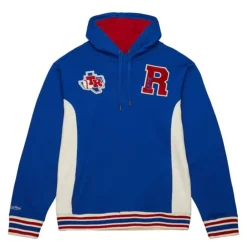 Apparel Mitchell & Ness Hoodies & Sweatshirts-Team Legacy French Terry Hoodie Texas Rangers
