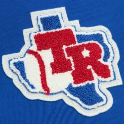 Apparel Mitchell & Ness Hoodies & Sweatshirts-Team Legacy French Terry Hoodie Texas Rangers
