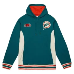 Apparel Mitchell & Ness Hoodies & Sweatshirts-Team Legacy French Terry Hoodie Miami Dolphins