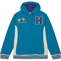 Apparel Mitchell & Ness Hoodies & Sweatshirts-Team Legacy French Terry Hoodie Charlotte Hornets