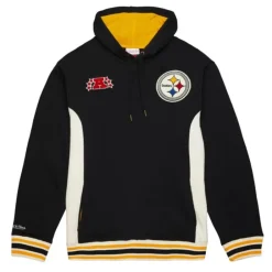 Apparel Mitchell & Ness Hoodies & Sweatshirts-Team Legacy French Terry Hoodie Pittsburgh Steelers