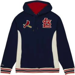 Apparel Mitchell & Ness Hoodies & Sweatshirts-Team Legacy French Terry Hoodie St. Louis Cardinals