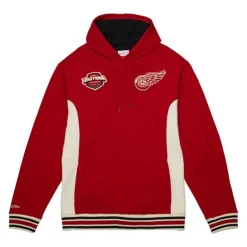 Apparel Mitchell & Ness Hoodies & Sweatshirts-Team Legacy French Terry Hoodie Detroit Red Wings