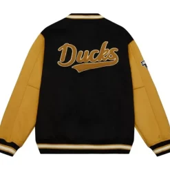 Apparel Mitchell & Ness Jackets & Outerwear-Team Legacy Varsity Jacket Anaheim Ducks
