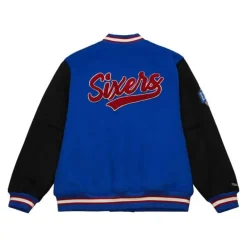 Apparel Mitchell & Ness Jackets & Outerwear-Team Legacy Varsity Jacket Philadelphia 76Ers