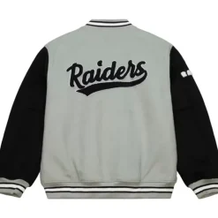 Apparel Mitchell & Ness Jackets & Outerwear-Team Legacy Varsity Jacket Oakland Raiders