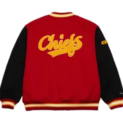 Apparel Mitchell & Ness Jackets & Outerwear-Team Legacy Varsity Jacket Kansas City Chiefs