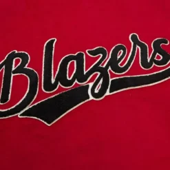 Apparel Mitchell & Ness Jackets & Outerwear-Team Legacy Varsity Jacket Portland Trail Blazers