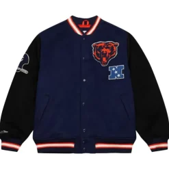 Apparel Mitchell & Ness Jackets & Outerwear-Team Legacy Varsity Jacket Chicago Bears