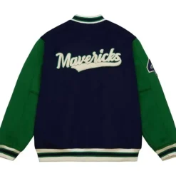 Apparel Mitchell & Ness Jackets & Outerwear-Team Legacy Varsity Jacket N&N Dallas Mavericks Dirk Nowitzki
