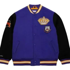 Apparel Mitchell & Ness Jackets & Outerwear-Team Legacy Varsity Jacket Los Angeles Kings