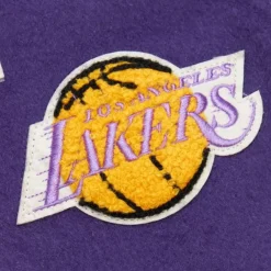 Apparel Mitchell & Ness Jackets & Outerwear-Team Legacy Varsity Jacket Los Angeles Lakers