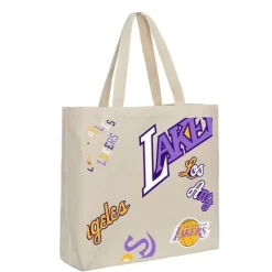 Apparel Mitchell & Ness Accessories-Team Logo Tote Bag Los Angeles Lakers