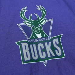 Apparel Mitchell & Ness Jackets & Outerwear-Team Og 2.0 Anorak Windbreaker Milwaukee Bucks