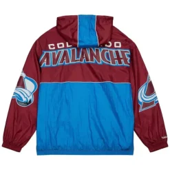 Apparel Mitchell & Ness Jackets & Outerwear-Team Og 2.0 Anorak Windbreaker Colorado Avalanche