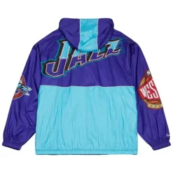 Apparel Mitchell & Ness Jackets & Outerwear-Team Og 2.0 Anorak Windbreaker Utah Jazz