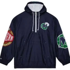 Apparel Mitchell & Ness Jackets & Outerwear-Team Og 2.0 Anorak Windbreaker Dallas Mavericks
