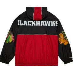 Apparel Mitchell & Ness Jackets & Outerwear-Team Og 2.0 Anorak Windbreaker Chicago Blackhawks