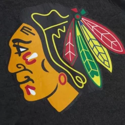 Apparel Mitchell & Ness Jackets & Outerwear-Team Og 2.0 Anorak Windbreaker Chicago Blackhawks