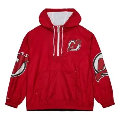 Apparel Mitchell & Ness Jackets & Outerwear-Team Og 2.0 Anorak Windbreaker New Jersey Devils