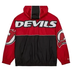 Apparel Mitchell & Ness Jackets & Outerwear-Team Og 2.0 Anorak Windbreaker New Jersey Devils