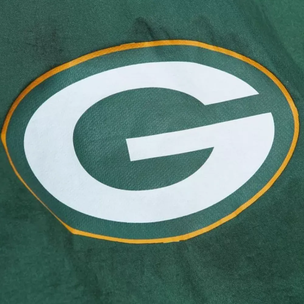 Apparel Mitchell & Ness Jackets & Outerwear-Team Og 2.0 Anorak Windbreaker Green Bay Packers