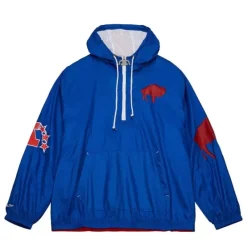 Apparel Mitchell & Ness Jackets & Outerwear-Team Og 2.0 Anorak Windbreaker Buffalo Bills